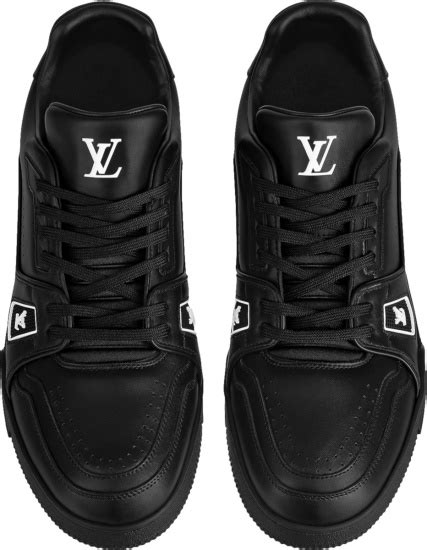 louis vuitton triple black sneaker